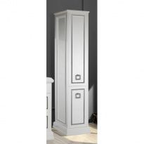 Колонка Tessoro Foster 40 напольная, белая с патиной серебро, правая