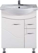Тумба с раковиной ASB-Mebel Альфа 65 белый ясень