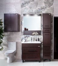 Мебель для ванной Бриклаер Чили 80 венге