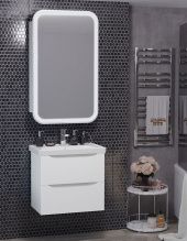 Мебель для ванной Opadiris Элеганс 60 белая матовая