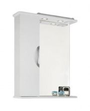 Зеркало-шкаф Vod-ok Лира 65 L белый