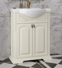 Тумба с раковиной Opadiris Риспекто 65 слоновая кость