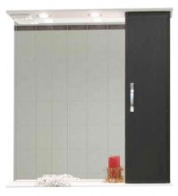 Зеркало-шкаф Vod-ok Колумбия 75 R венге