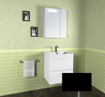 Мебель для ванной Vod-ok Салли 60 черная