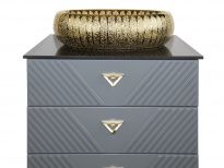 Тумба Tessoro Gala 60 (2 ящика) серая