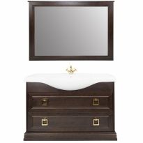 Мебель для ванной Tessoro Foster 105 напольная орех