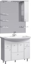 Мебель для ванной Aqwella Барселона 105 с бельевой корзиной