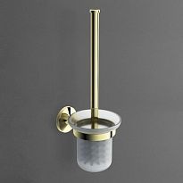 Щетка для унитаза ART&MAX Bohemia AM-E-4281-Do золото