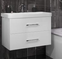 Тумба с раковиной Opadiris Арабеско 80 белая