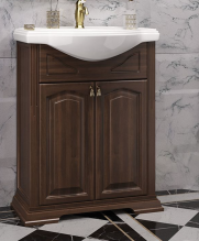 Тумба с раковиной Opadiris Риспекто 65 орех антикварный