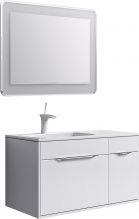 Мебель для ванной Aqwella 5 stars Malaga 90 L белая