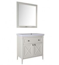 Мебель для ванной ASB-Woodline Монте 80 бежевая