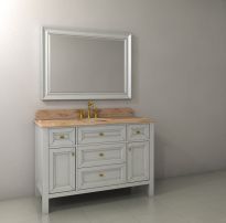 Тумба Tessoro Chester 120 белая