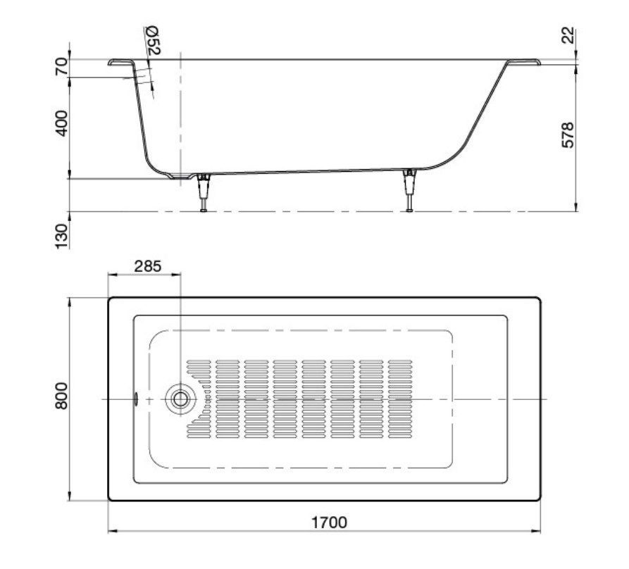 Размеры чугунных ванн. Чугунная ванна Roca Tampa 170x80. Ванна Roca Tampa 170x70 234150000 чугун. Ванна Roca Tampa 170x80 233850000 чугун. Ванна чугунная Roca Tampa 233850000 170х80 см.