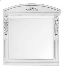 Зеркало Vod-ok Версаль 105 патина серебро