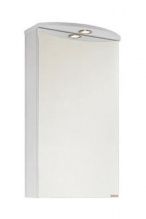 Зеркало-шкаф Vod-ok Лира 45 R белый