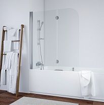 Душевое ограждение Vegas Glass E2V 0120 05 02 профиль бронза, стекло шиншилла