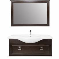 Мебель для ванной Tessoro Foster 120 подвесная орех