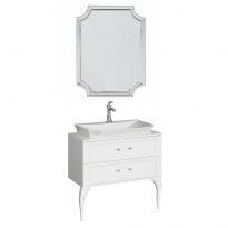Мебель для ванной Aqwella 5 stars LaDonna белая