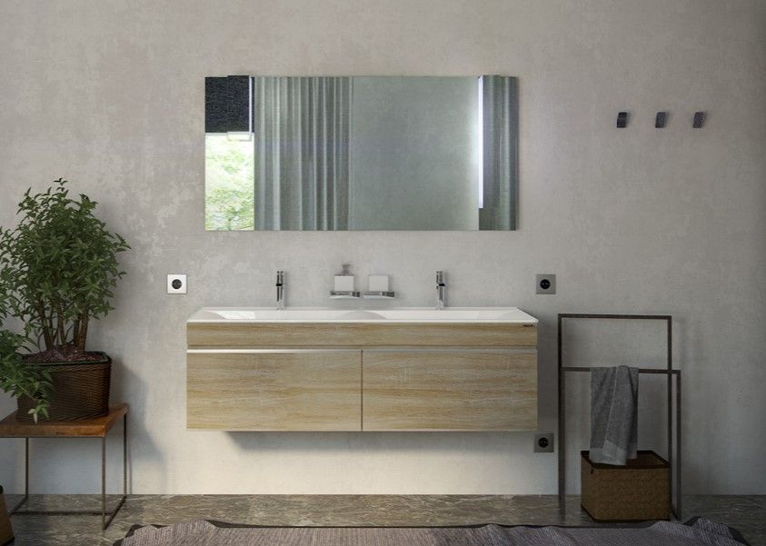 Мебель для ванной Velvex Pulsus 140 дуб