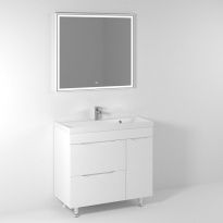 Мебель для ванной Vod-ok Лайт 90 напольная (9 цветов)