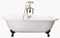 Ванна чугунная Elegansa Gretta 170*75*46 бронзовые ножки