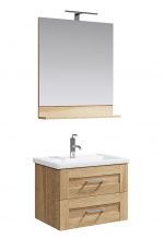 Мебель для ванной Aqwella Фостер 70 дуб сонома подвесная