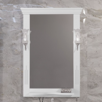 Зеркало Opadiris Риспекто 65 белое матовое