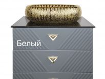 Тумба Tessoro Gala 40 (2 ящика) белая