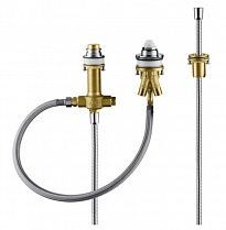 Hansgrohe 13439180 скрытая часть смесителя на 3 отверстия на борт ванны