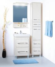 Мебель для ванной Бриклаер Чили 60 светлая лиственница