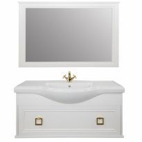  Мебель для ванной Tessoro Foster 120 подвесная белая