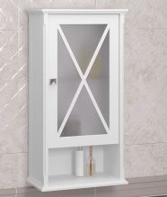Шкаф подвесной Opadiris Палермо 46 R белый матовый