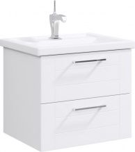 Тумба с раковиной Aqwella Манчестер 60 белая подвесная