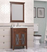 Мебель для ванной Opadiris Палермо 60 светлый орех