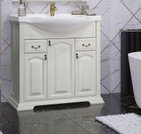 Тумба с раковиной Opadiris Риспекто 85 слоновая кость