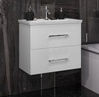 Тумба с раковиной Opadiris Арабеско 60 белая