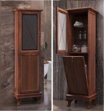 Пенал Opadiris Борджи 45 L светлый орех, с бельевой корзиной