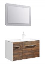 Мебель для ванной Aqwella 5 stars Malaga 90 R крафт темный