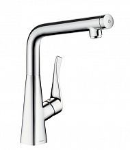 Смеситель Hansgrohe Metris Select 14883800 для кухни