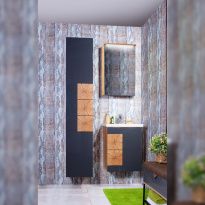 Мебель для ванной Бриклаер Форест 50 дуб золотой