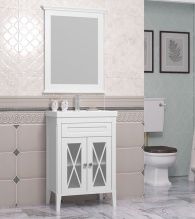 Мебель для ванной Opadiris Палермо 60 белая матовая