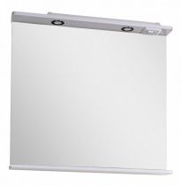 Зеркало ASB-Mebel Оливия 90 белый глянец