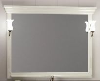 Зеркало Opadiris Риспекто 120 слоновая кость