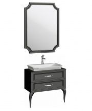 Мебель для ванной Aqwella 5 stars LaDonna черная