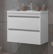 Тумба с раковиной Opadiris Фреш 70 белая