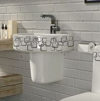Раковина Sanita Luxe Best Bubbles 55 см