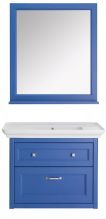 Мебель для ванной ASB-Woodline Толедо 85 синяя