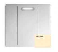 Зеркало-шкаф Vod-ok Флорена 100 бежевый