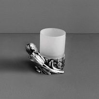Стакан ART&MAX Tulip AM-0082D-T серебро